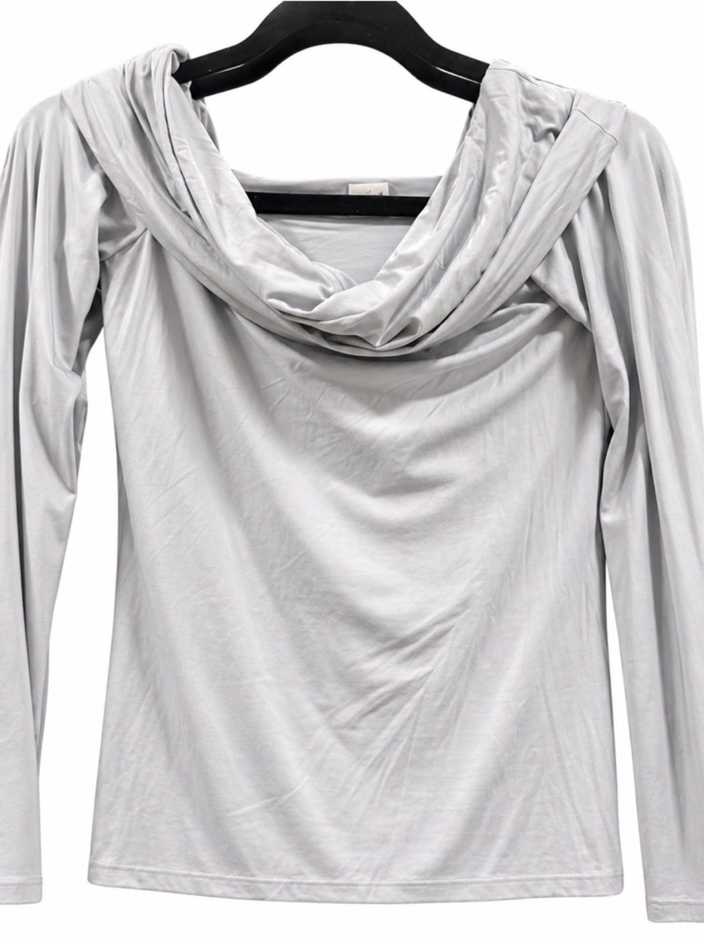 Aritzia Wilfred Carole Draped Long Sleeve Top